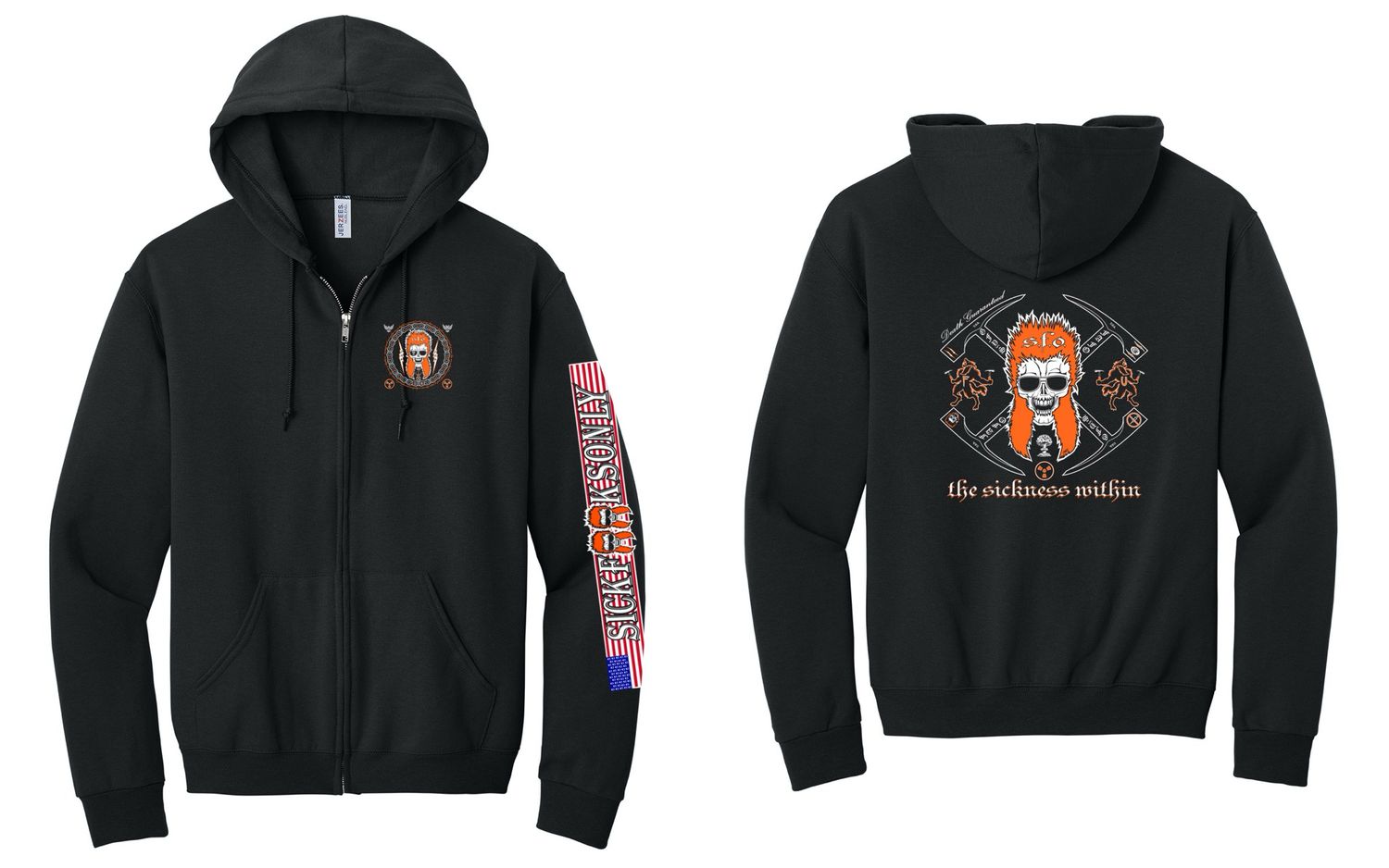 S.F.O. Zip Up Hoodie