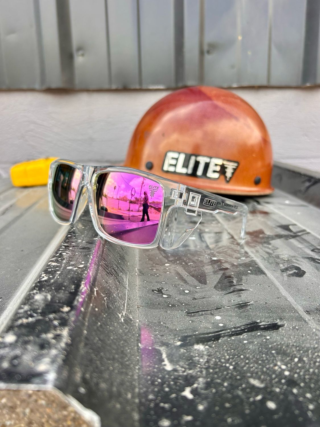 DELTA CLEAR FRAME - PURPLE