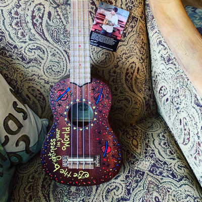 Kala Uke Hand Embellished and Signed by EmiSunshine Kala Uke Hand Embellished and Signed by EmiSunshine