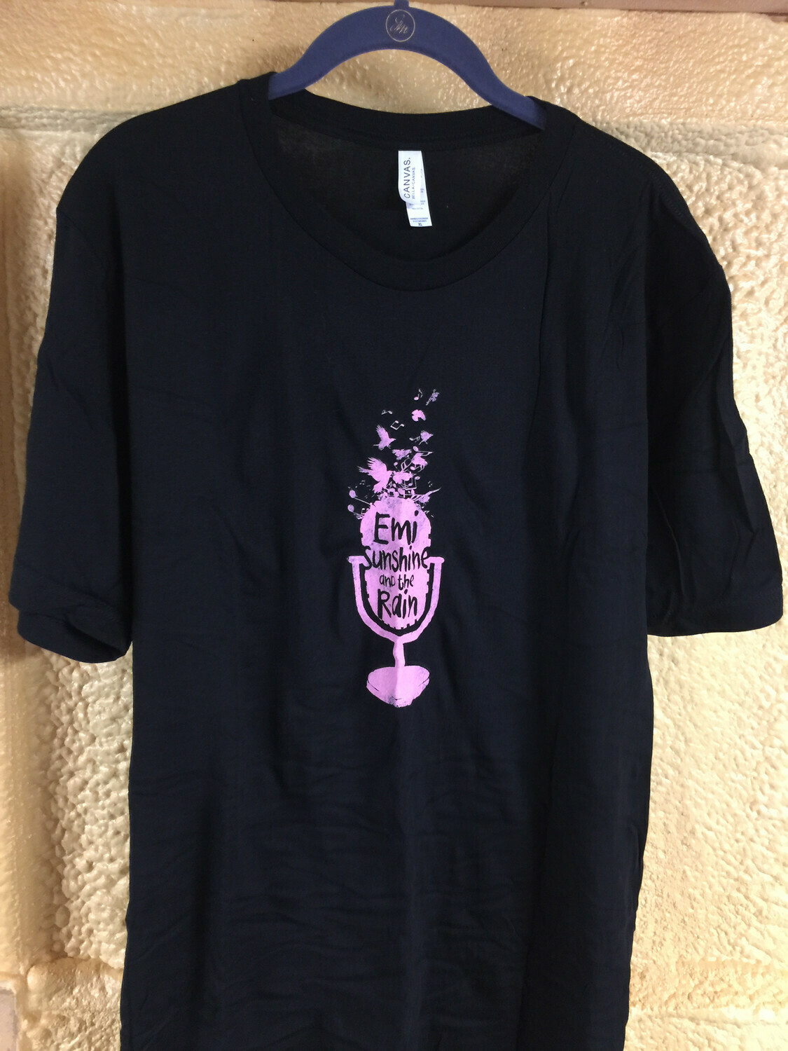 Pink Microphone T-Shirt XLG