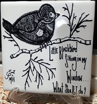 Little Blackbird Tile