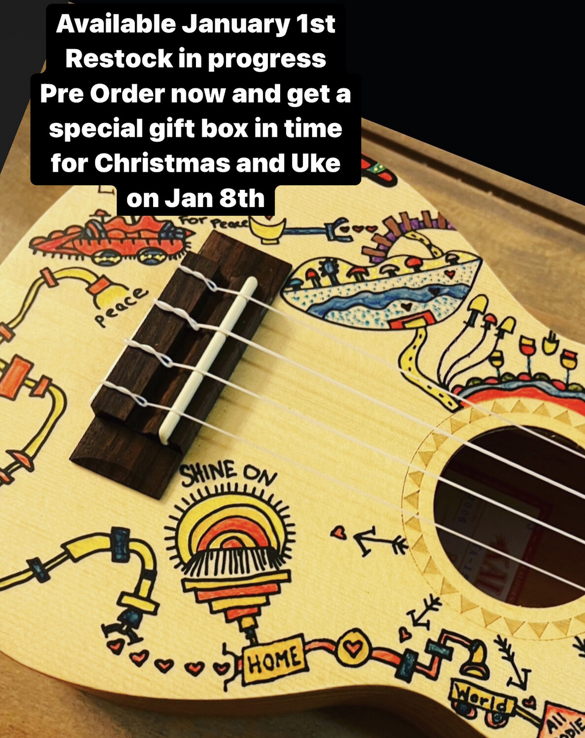 A Pre-Order Christmas Uke