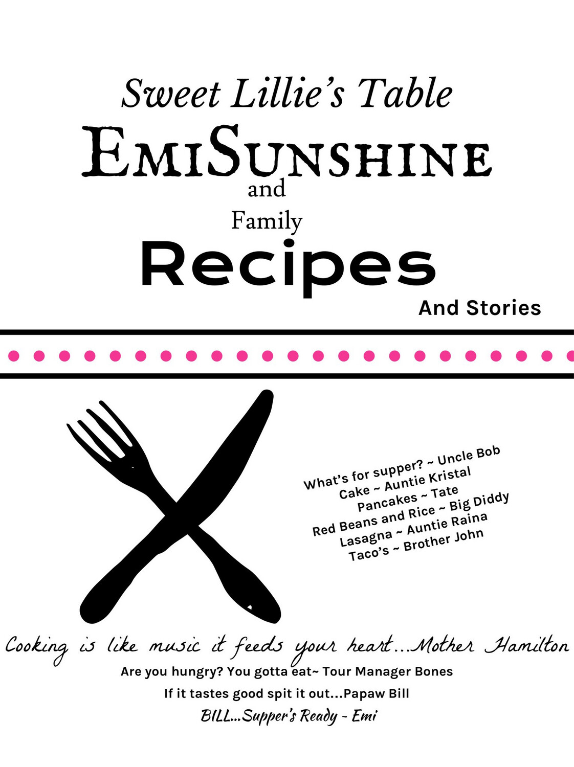 Family Cookbook