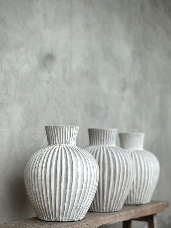 Clay Vases, Bowls and Candle holders