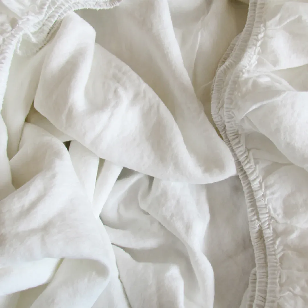 Drap-Housse - Blanc pur Drap-Housse - Blanc pur