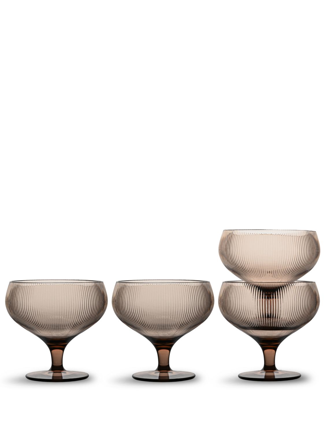 Billi coupe glass rPET, 4-pcs