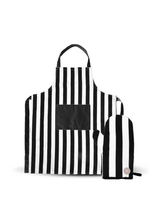 Aron apron &amp; bbq glove set