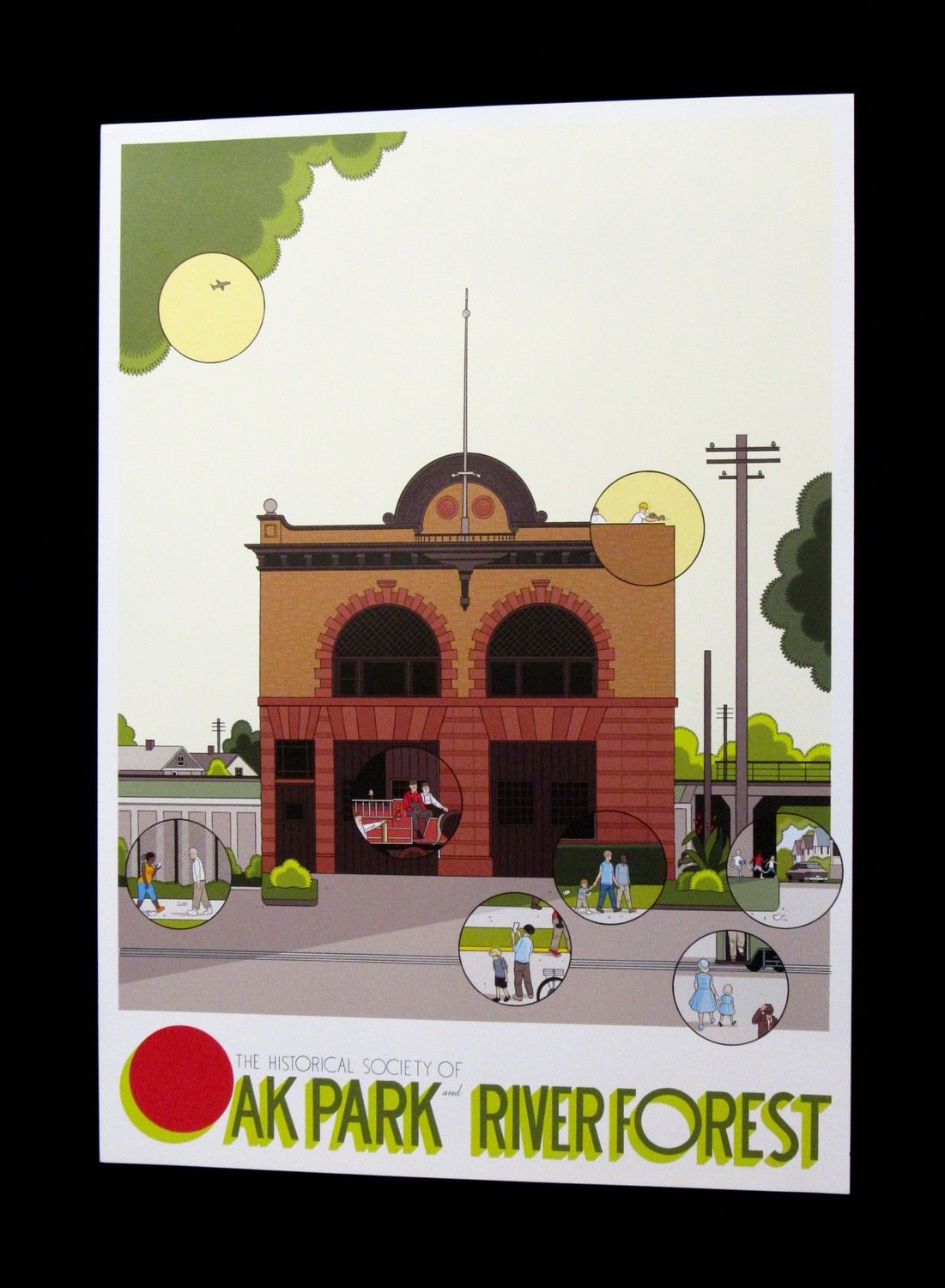 Chris Ware Firehouse Poster (Signed)