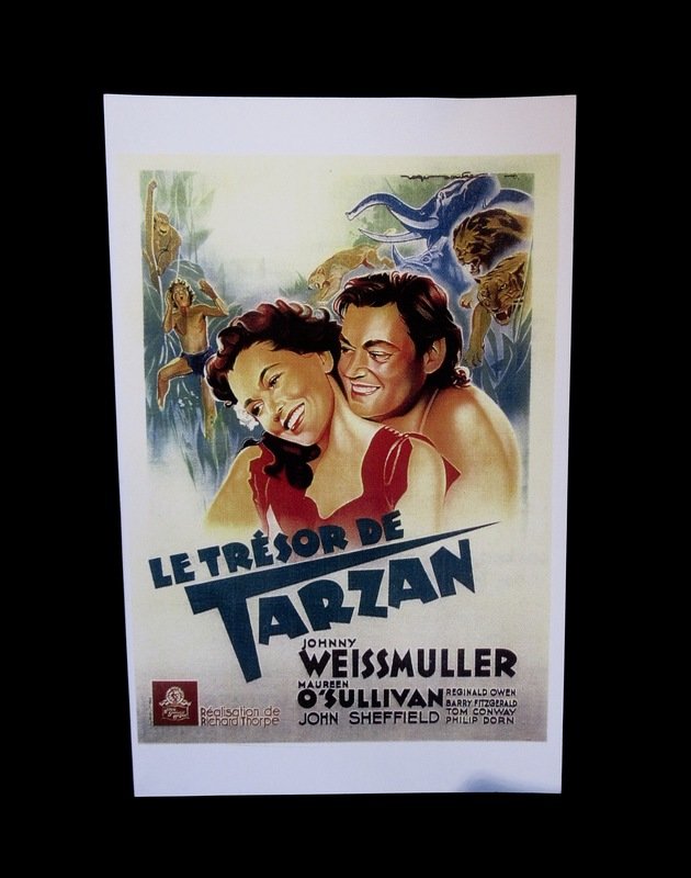 Tarzan movie lobby cards