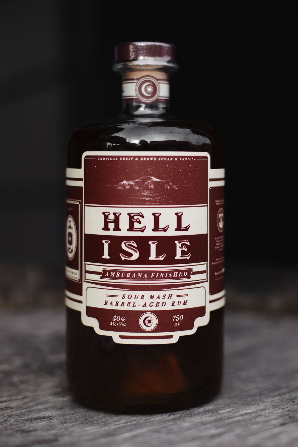 Hell Isle Amburana Finished Cask Reserve Rum