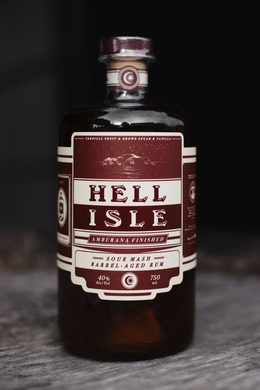 Hell Isle Amburana Finished Cask Reserve Rum