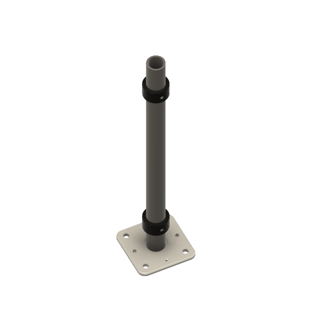 The POLE Bolt Down - Deck/Patio Mounting Bracket