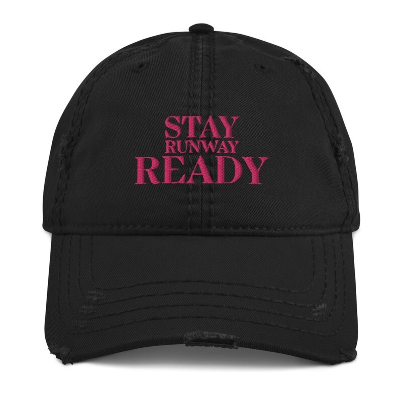 Runway Distressed Dad Hat