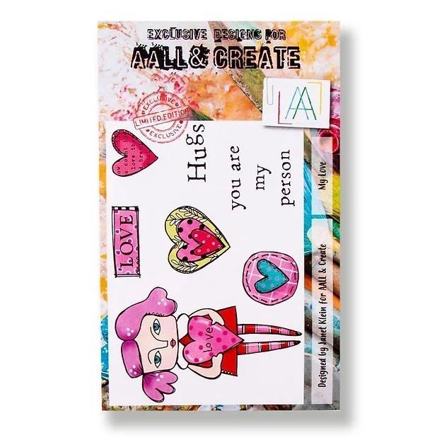AALL &amp; CREATE - Étampes «My Love» #977