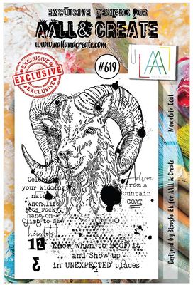 AALL &amp; CREATE - Étampes «Mountain Goat» #619