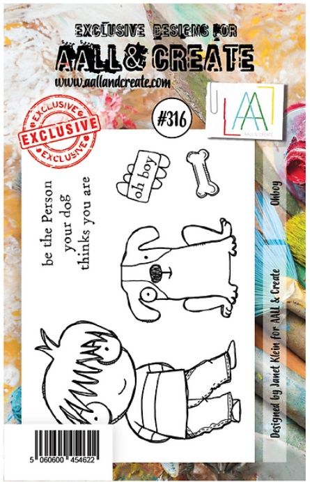 AALL &amp; CREATE - Étampes «Oh Boy» #316