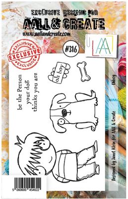 AALL &amp; CREATE - Étampes «Oh Boy» #316