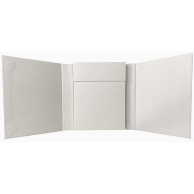 49 and Market - Album Foundations Memory Keeper Tri-fold Magnetic closure, Blanc (le prix est déjà réduit de 50%)