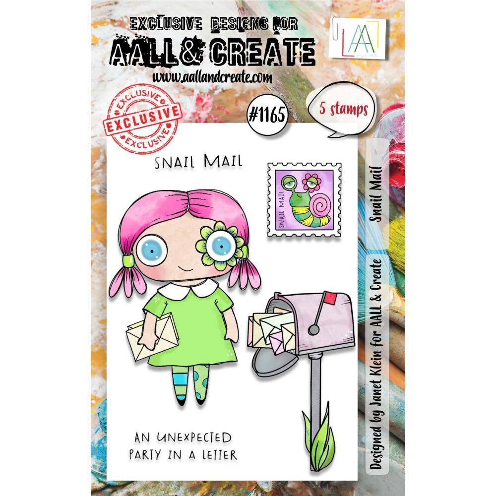AALL &amp; CREATE - Étampes «Snail Mail» #1165