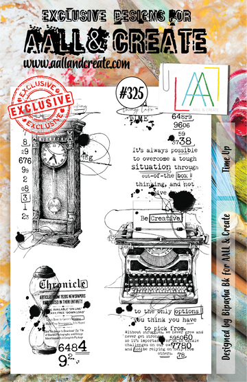 AALL &amp; CREATE - Étampes «Time Up» #325