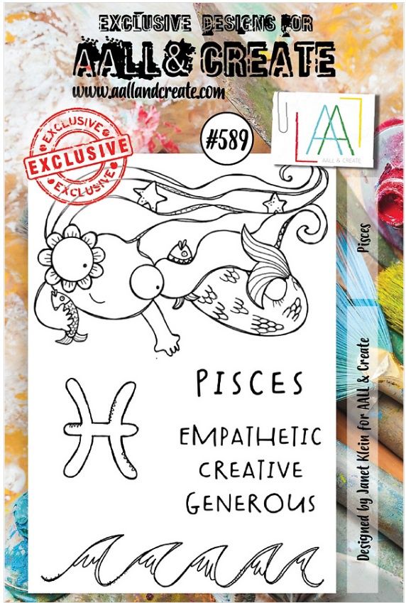 AALL &amp; CREATE - Étampes «Pisces» #589