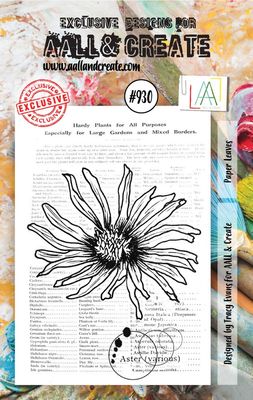 AALL &amp; CREATE - Étampes «Paper Leaves» #930