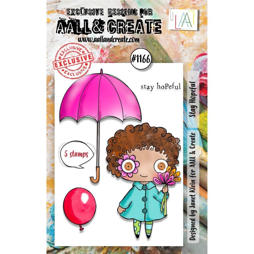 AALL &amp; CREATE - Étampes «Stay Hopeful» #1166