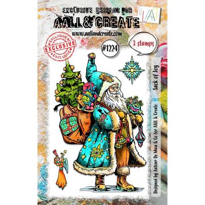 LIQUIDATION!!! AALL &amp; CREATE - Étampes «Sack Of Joy» #1224