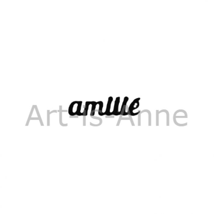 Art-is-Anne créative - Acrylique Mot «Amitié»