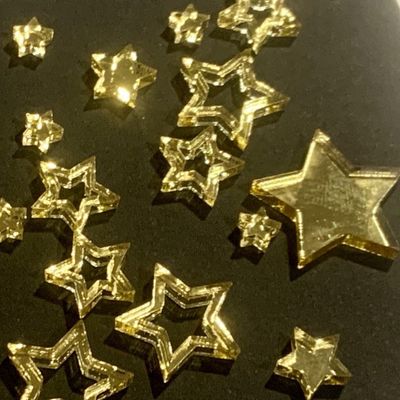 Art-Is-Anne créative - Acrylique «Mini étoile or»