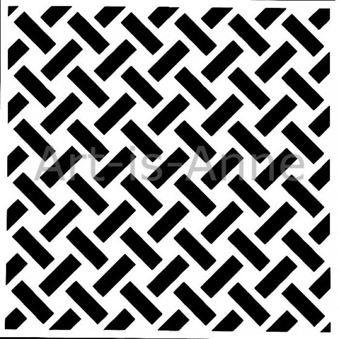 Art-is-Anne créative - Stencil 6" X 6" «Garage 2»