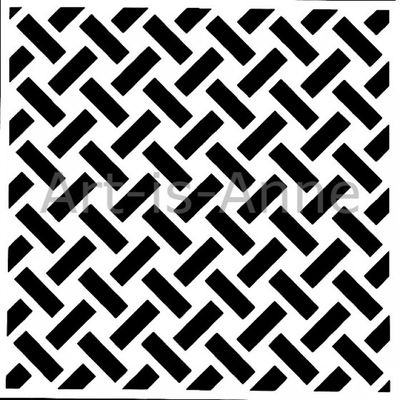 Art-is-Anne créative - Stencil 6" X 6" «Garage 2»