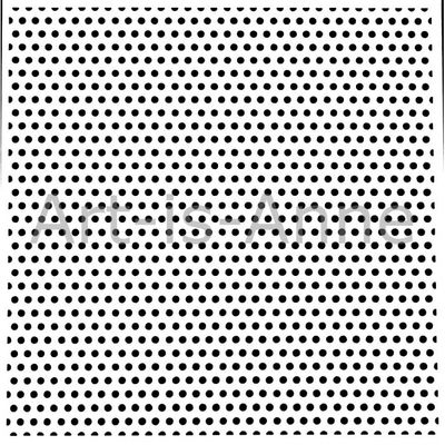 Art-is-Anne créative - Stencil 6" X 6" «Mini Pico»