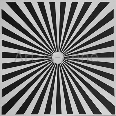 Art-is-Anne créative - Stencil 12" X 12" «Soleil 1»