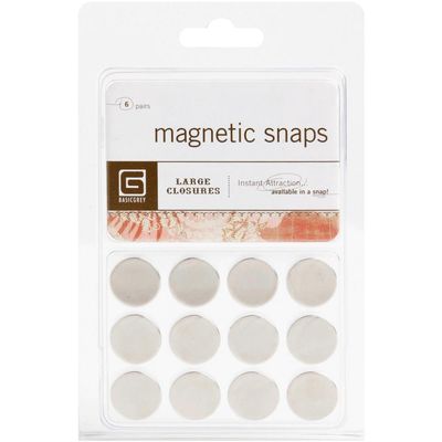 Basic Grey - Aimant Magnetic discs (Large) 12 pièces