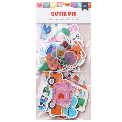 American Craft - Éphémèras «Cutie Pie» 75 pièces
