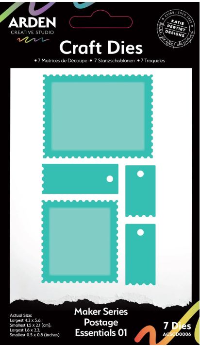 Arden Creative Studio - Dies «Postage Essentials 01» 7 pièces