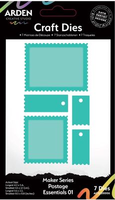 Arden Creative Studio - Dies «Postage Essentials 01» 7 pièces