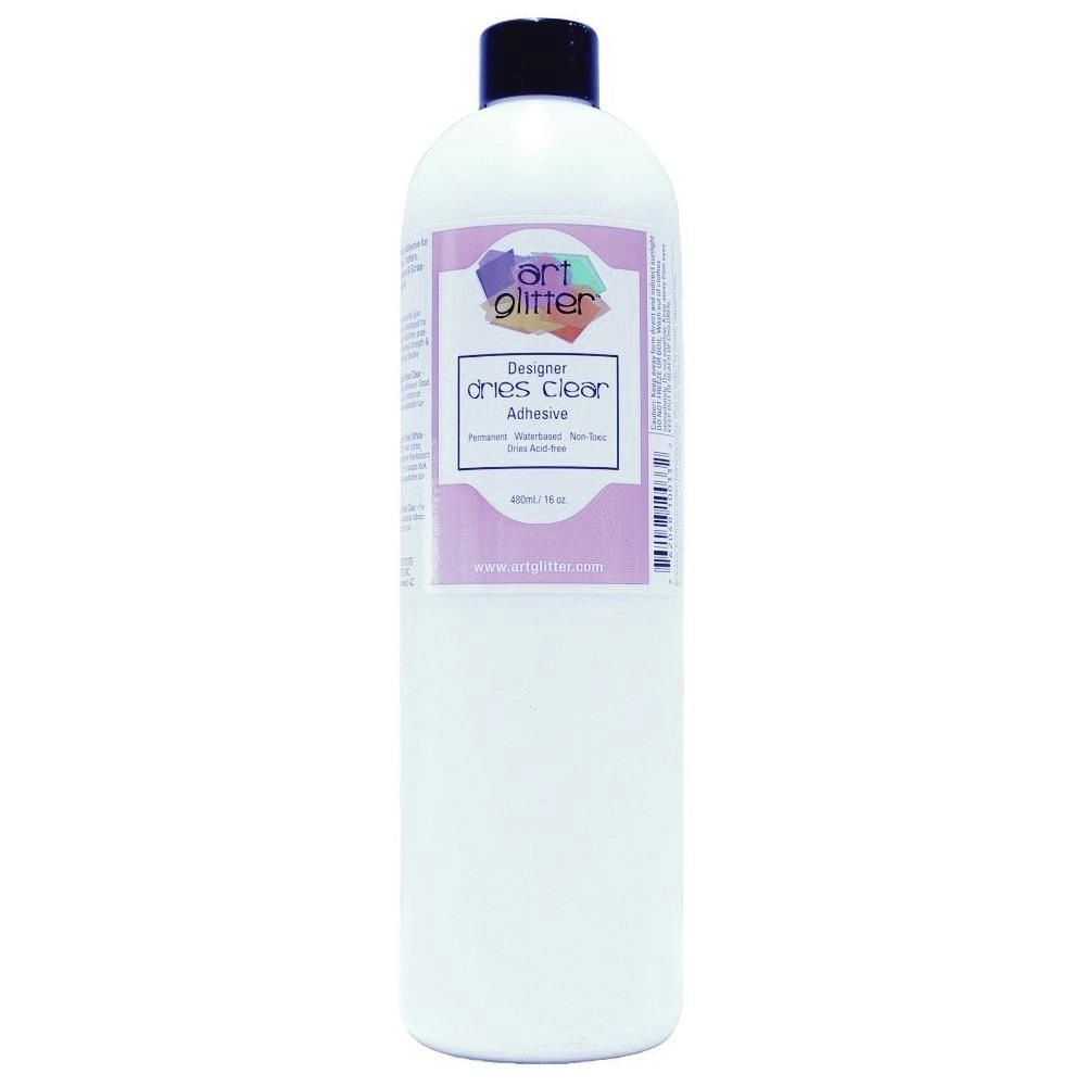 Art Glitter Designer - Colle «Dries Clear» 16oz
