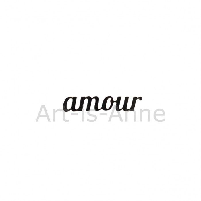 Art-is-Anne créative - Acrylique Mot «Amour»