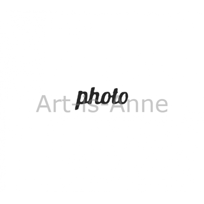Art-is-Anne créative - Acrylique Mot «Photo»