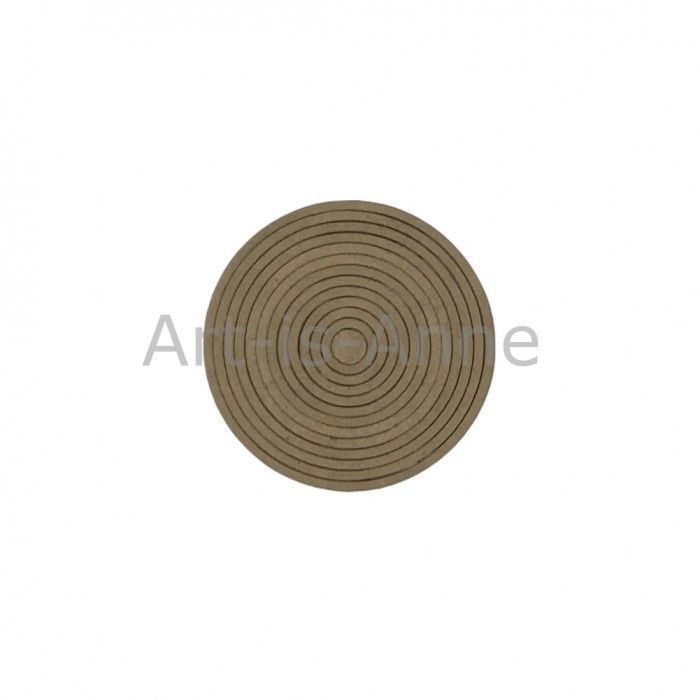 Art-Is-Anne créative - Chipboard «Multi cercle-1» 13 pièces
