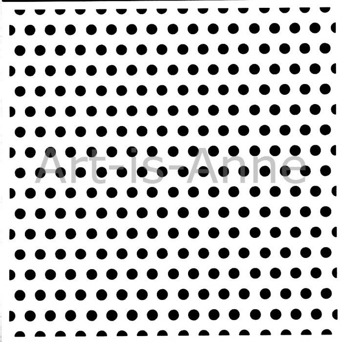 Art-is-Anne créative - Stencil 6" X 6" «Pico»