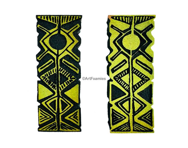 ArtFoamies - Étampe en mousse «Keys Small» 2 pièces