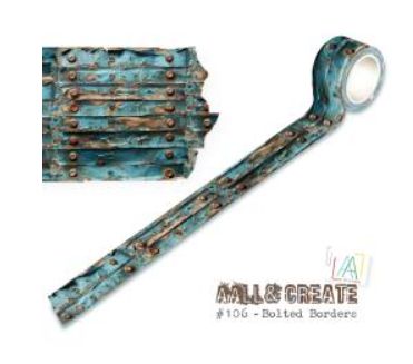 AALL &amp; CREATE - Washi Tape «Metalic motif» MT-106