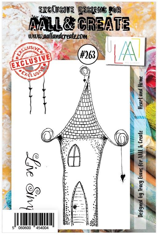 AALL &amp; CREATE - Étampes «Heart and Home» #263