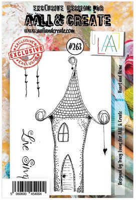AALL &amp; CREATE - Étampes «Heart and Home» #263