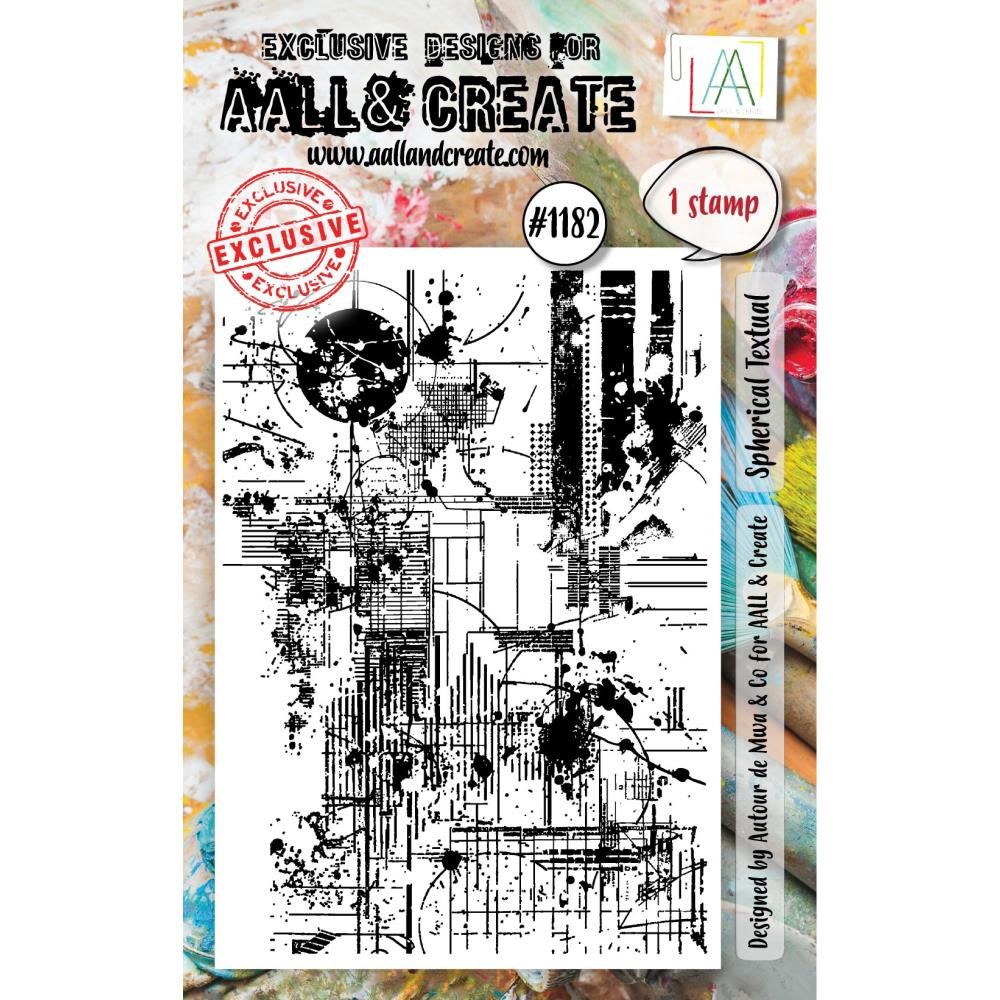 AALL &amp; CREATE - Étampes «Spherical Textual» #1182