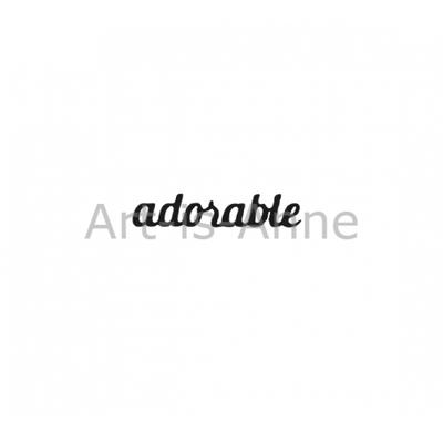 Art-Is-Anne - Acrylique «Adorable»