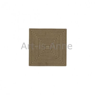 Art-Is-Anne créative - Chipboard «Multi carrée-1» 13 pièces